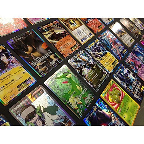 Pokemon TCG : 100 Card LOT Rare, COM/UNC, Holo & Guaranteed EX, MEGA OR Full  Art - Imported Products from USA - iBhejo