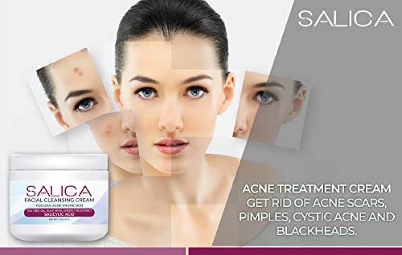 Salica  Acne Treatment Cream With Salicylic Acid & Tea Tree Oil, 4Oz For  Acne Scar, Pimple, Cystic, Back Acne, Blackhead - Imported Products from  USA - iBhejo