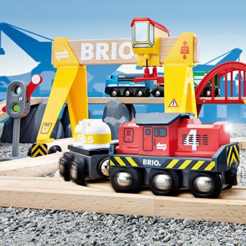 cargo railway deluxe set brio