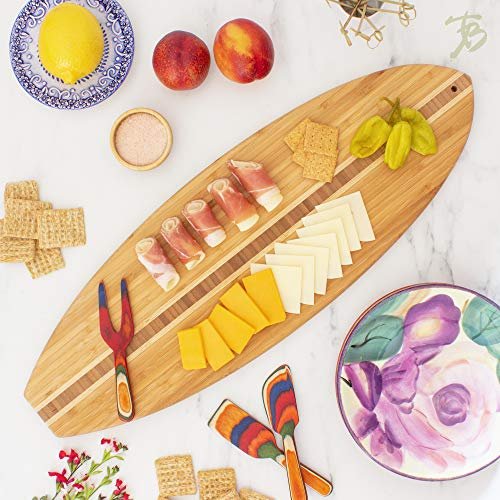 Totally Bamboo Surfboard Cutting Board