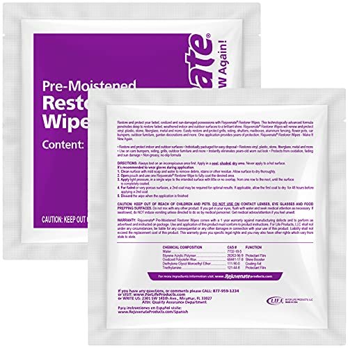 Rejuvenate Pre-Saturated Restorer Wipes