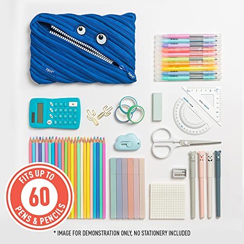 Zipit Monster Pencil Case, Royal Blue