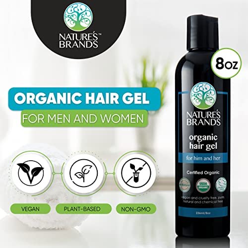 Organic Hair Gel by Herbal Choice Mari (8 Fl Oz Bottle) - No Toxic  Synthetic Chemicals - Shop Imported Products from USA to India Online -  iBhejo