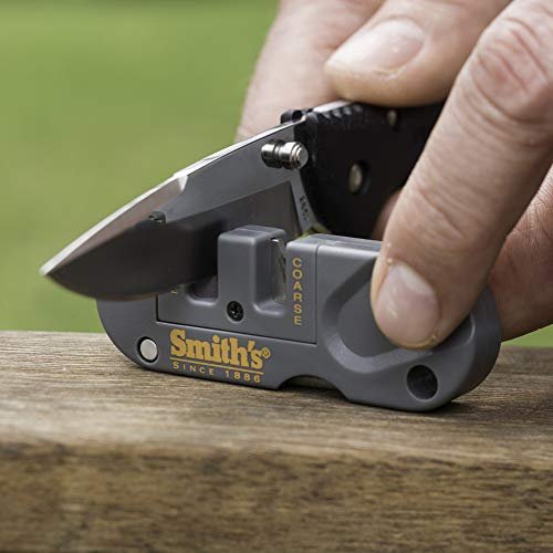 KitchenIQ by Smith's 50009 Edge Grip 2-Step Knife Sharpener