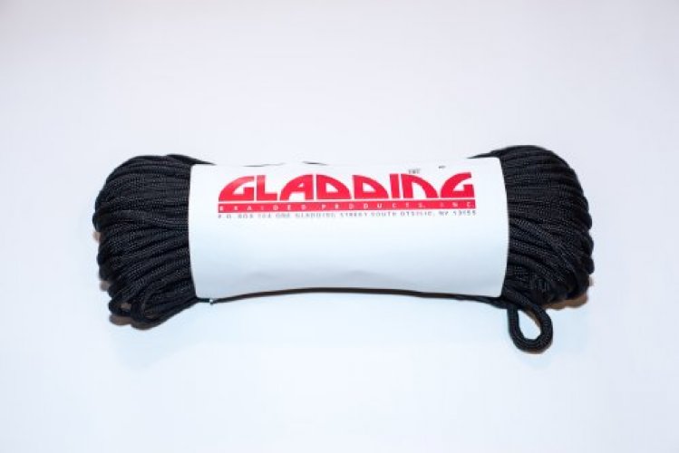 Gladding 550 Paracord (7-Strand) 100ft. (Black) - Imported Products from  USA - iBhejo
