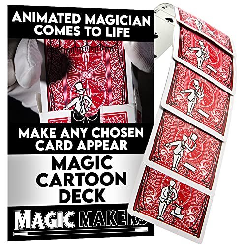 Cartoon Magic Card Trick Deck in Bicycle by Magic Makers