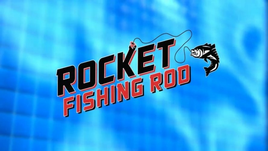 Rocket Fishing Rod - Ready To Fish Kids Fishing Pole - Shoots A