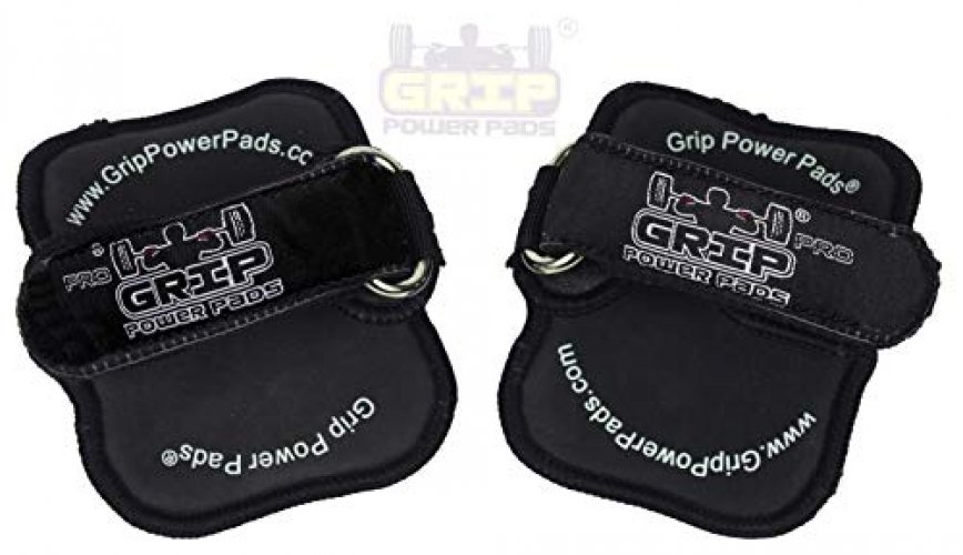 Grip Power Pads Pro - Lifting Grips The Alternative to Gym Gloves Workout Gloves