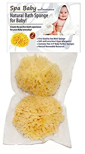 Spa Baby Absorbent Natural Bath Sponge Spa Destinations. Ultra Soft Premium  Sea Wool Sponge, Biodegradable, Bath Accessories Baby And Kids, Infant Ba -  Imported Products from USA - iBhejo