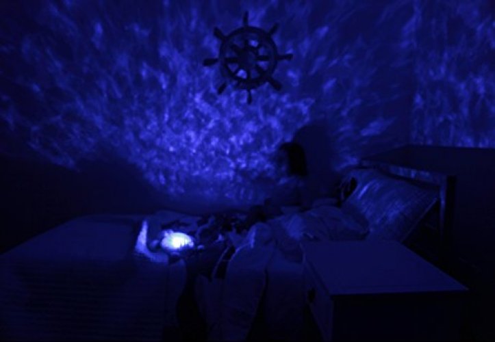  Cloud b Ocean Projector Nightlight with White Noise Soothing  Sounds, Adjustable Settings and Auto-Shutoff