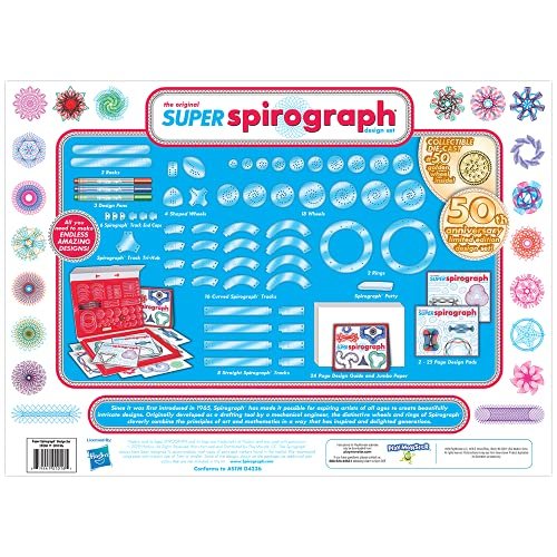 Kahootz Spirograph Die Cast 50th Anniversary Collectors Set