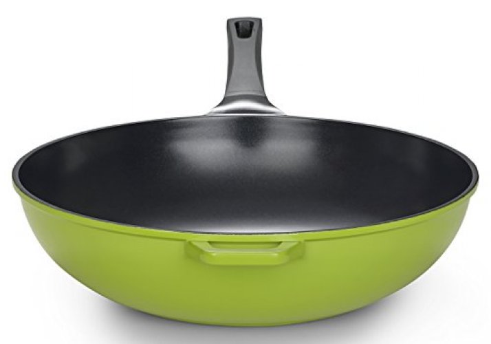  Ozeri Green Ceramic Frying Pan, 10: Green Induction Pan: Home  & Kitchen