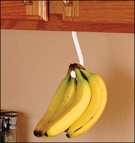 Banana Hook Hanger Under Cabinet Hook Ripens Bananas with Less