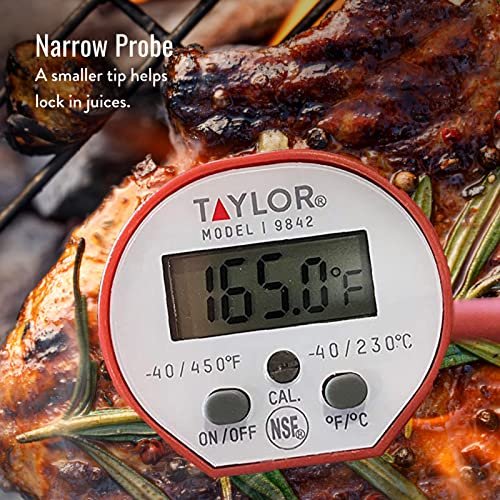  Taylor Waterproof Digital Instant Read Thermometer For