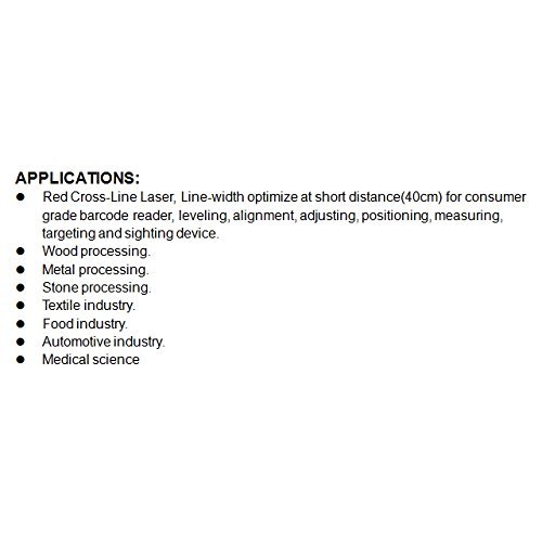 Red Cross Line Laser Module - Quarton