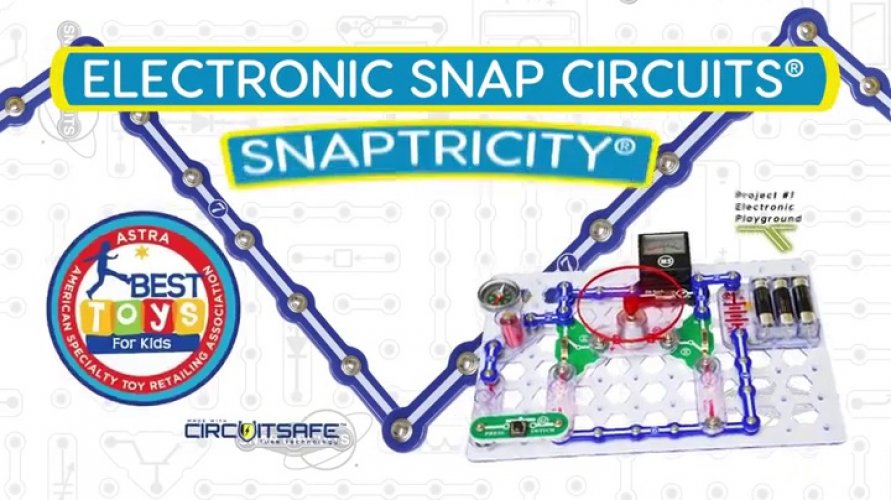 Snap Circuits Snaptricity Electronics Exploration Kit Stem