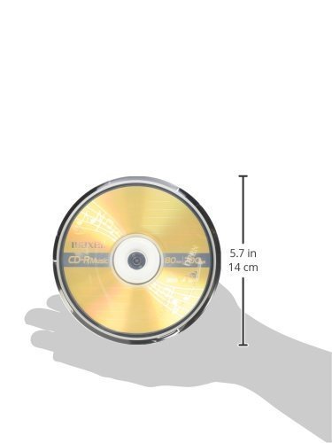 Maxell – 625335, Premium Quality Noise Free Surface Playback Recordable CDs 700MB Storage – 32x, Write Speed 80 Minutes - Blank CDs, CD Storage 