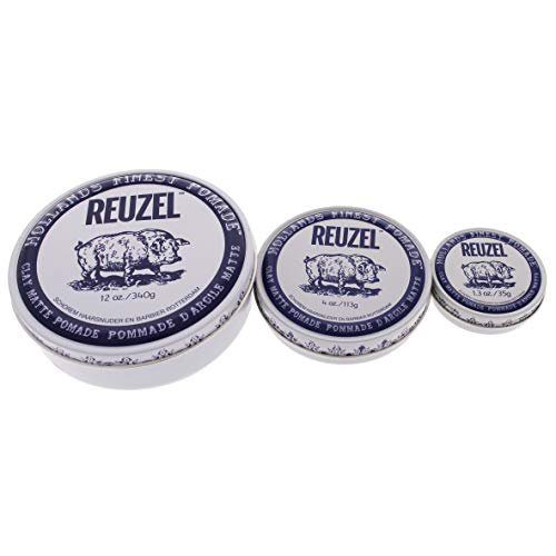 Reuzel Clay Matte Pomade - Men's Concentrated Wax Formula With Natural And  Organic Hold - A Defining And Thickening Product That's Extra Easy To Apply