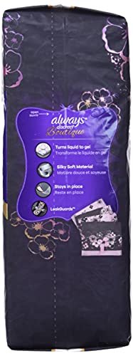 Always Discreet Boutique Incontinence Pads, Size 4, Moderate Absorption, 48  Pads