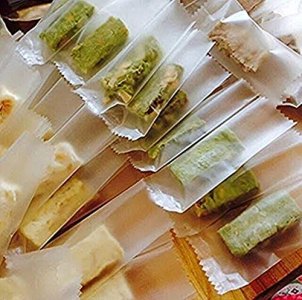 400 Pcs Candy Packaging, Nougat Candy Wrappers Candy Wrappers for Caramels Nougat Wrappers Nougat Wrapper Transparent Packaging Bags