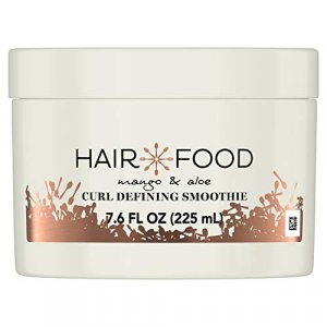 Hair Food Mango & Aloe Curl Cream, Defining Smoothie, White, Mango-Aloe, 7.6 Fl Oz