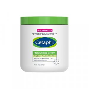 Body Moisturizer by CETAPHIL, Hydrating Moisturizing Cream for Dry to Very Dry, Sensitive Skin, NEW 20 oz, Fragrance Free, Non-Comedogenic, Non-Greas