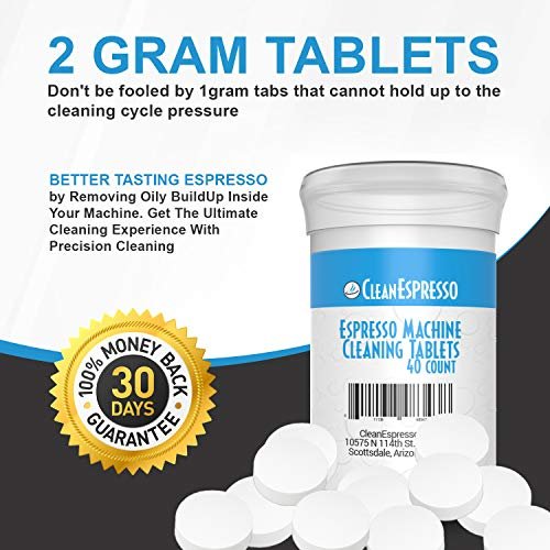 Breville espresso hotsell machine cleaning tablets