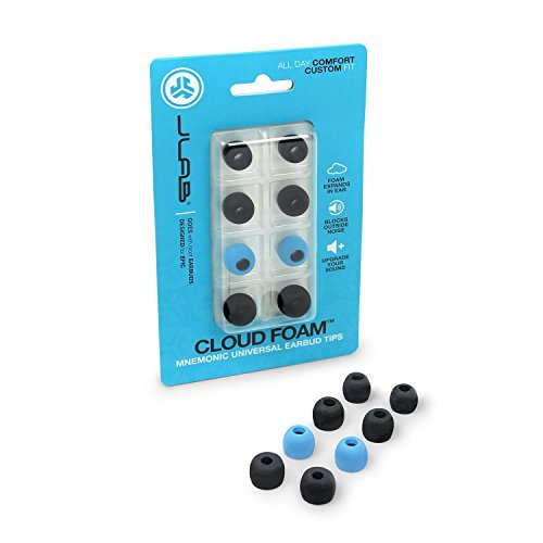 Jlab Cloud Foam Mnemonic Earbud Tips 4 Pairs Of Custom Fit