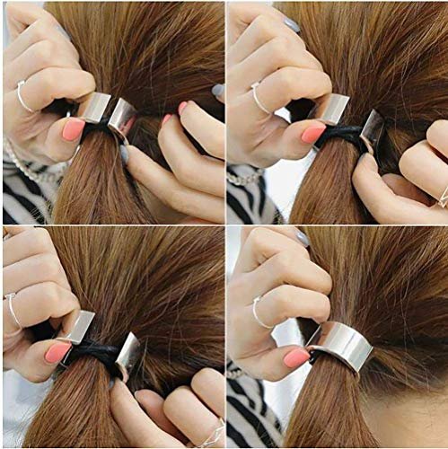 4pcs Hair Ropes Elastic Hair Ribbons for Women Hair Scrunchies