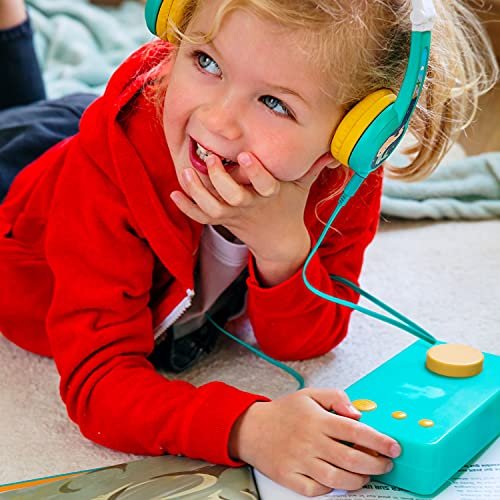 Lunii - Octave Headphones - For Kids From 3 To 8 - Foldable, Customizable, Limited  Stereo Volume - Compatible With My Fabulous Storyteller - Imported Products  from USA - iBhejo