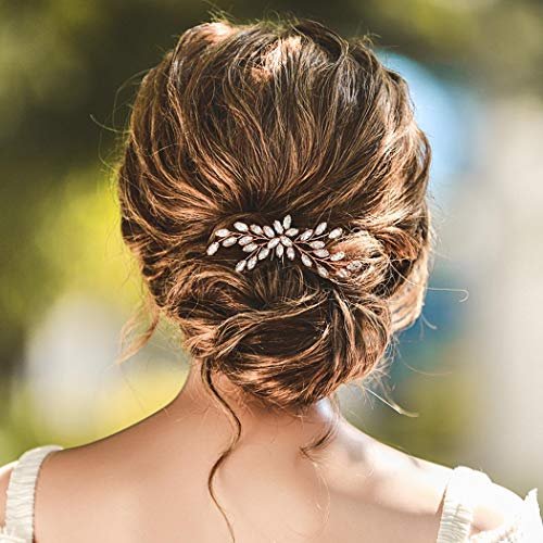 Unicra Bride Wedding Crystal Hair Pins Bridal Hair Pieces Wedding Hair  Accessories for Women and Girls (Rose Gold) - Shop Imported Products from  USA to India Online - iBhejo