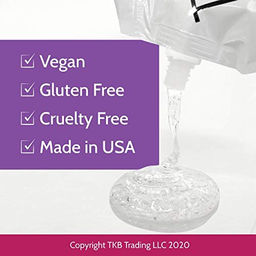 TKB Lip Gloss Base | Clear Versagel Base for DIY Lip Gloss, Made in USA  Mineral-Oil-Free (15 oz) ($1.36/oz)