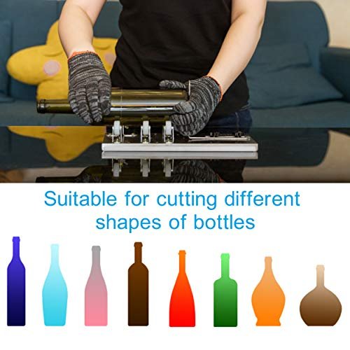 OAIEGSD Glass Bottle Cutter, Glass Cutter for Bottles for Cutting Wine,  Beer, Mason Jars, Whiskey, Round and Oval Bottles, Bottle Cutter & Glass  Cutt - Imported Products from USA - iBhejo