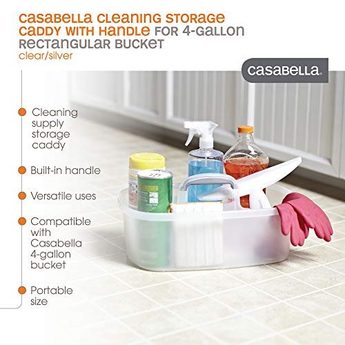 Casabella Infuse Storage Caddy with Removable Pullout Smaller Caddy