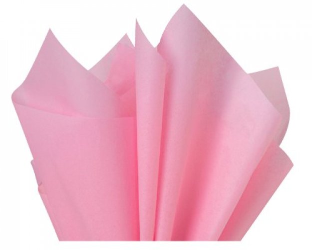 Brand New Bubblegum Pink Bulk Tissue Paper 15 Inch x 20 Inch - 100 Sheets