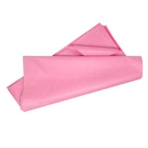 Brand New Bubblegum Pink Bulk Tissue Paper 15 inch x 20 inch - 100 Sheets