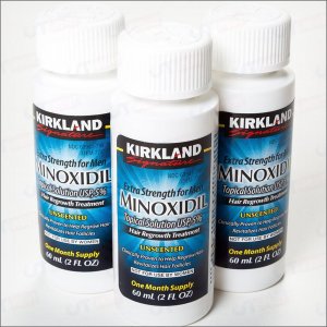 Kirkland Men Hair Loss Regrowth Revitalizes Hair Follicles 5% Minoxidil Topical Solution 3 Months Supply 60 ml 3 Pack
