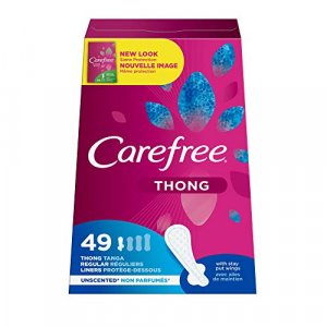 Edgewell-Carefree Thong Regular Liner (Pack of 1) Unscented 49 Count