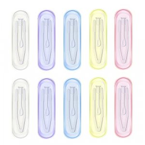 10pcs Contact Lenses Removal Tool,Contact Lens Remover Tweezers and Inserter Kit with Soft Tip,Contact Lenses Remover Travel Case
