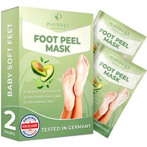 Foot Peel Mask - 3 Pack Foot Mask Dermatologically Tested - Exfoliating  Baby Foot Peel - Repair Heels & Removes Dry Dead Skin - Foot Exfoliator for  Peeling Dry Cracked 