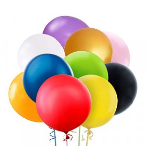 QWEQWE Silve Number 24 Balloons 40 Foil Number Balloon 24th
