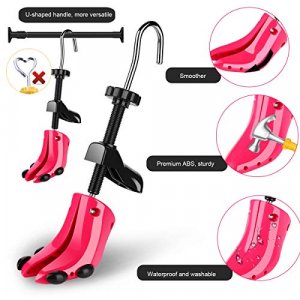 JJDPARTS High Heel Shoe Stretcher, Pair 4-Way Shoe Expander Widener Shoe Tree Extender for Women