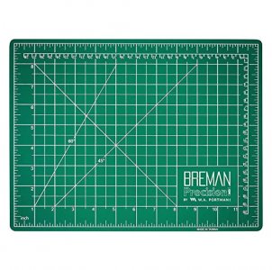 Breman Precision Self Healing Cutting Mat 9X12 Inch - Rotary Cutting Mats  For Crafts - Great Craft Cutting Board For Crafting & Quilting - 2 Sided 5  - Imported Products from USA - iBhejo