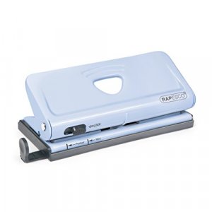 Rapesco Adjustable 6-Hole Punch for Planners and 6-Ring Binders - Blue