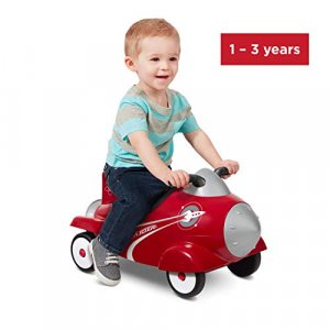 Radio Flyer Retro Rocket Ride On , Red