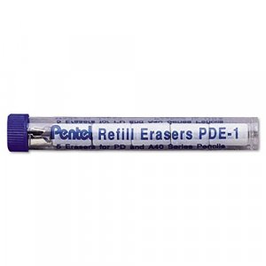 Pentel Super Hi-Polymer Eraser, Large, Nonabrasive, White (PENZEH10)