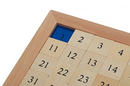 Adena Montessori Hundred Board - Montessori Educational Learning Math Toys for Kids