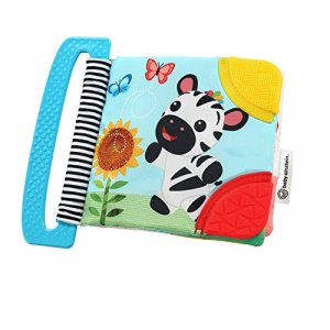 Baby Einstein Curious Explorers Teether Book Take-Along Toy, Ages Newborn +