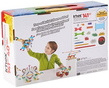 K'nex Beginner 40 Model Building Set - 141 Parts - Ages 5 & Up - Creative Building Toy, Multi