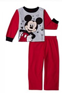 Disney Boys' 2-Piece Set (Red Mickey, 18 Months)
